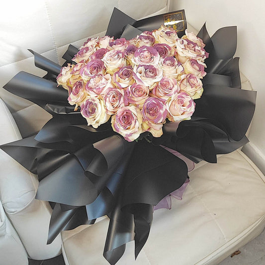 33 Plum Rose Bouquet– F-528 - party X party