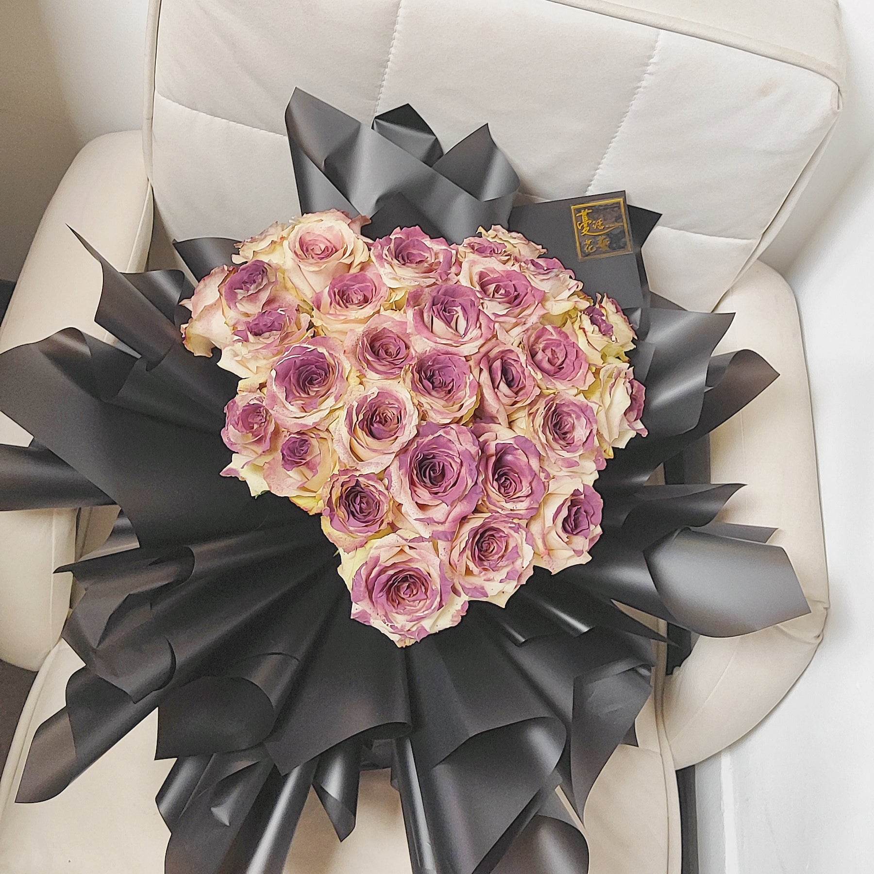 33 Plum Rose Bouquet– F-528 - party X party