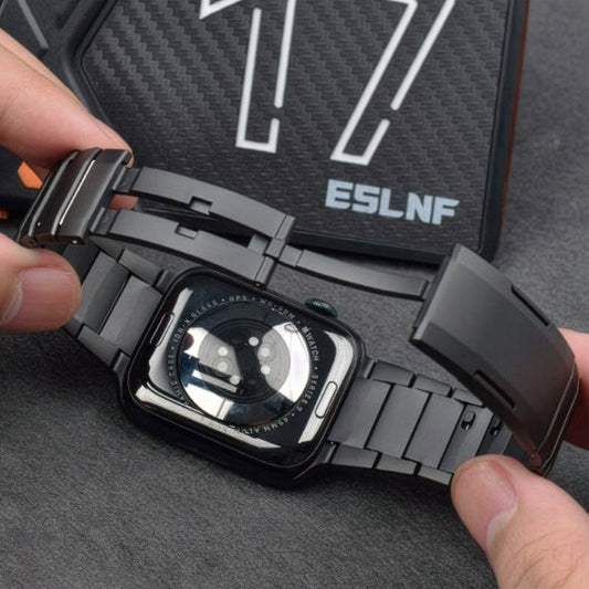 Apple Watch Stainless Steel Strap – Curved Quick-Release Band SW-30 party X party