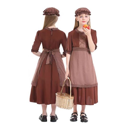 Halloween Kids Costume Grandpa Grandma Elderly Outfit Performance party X party