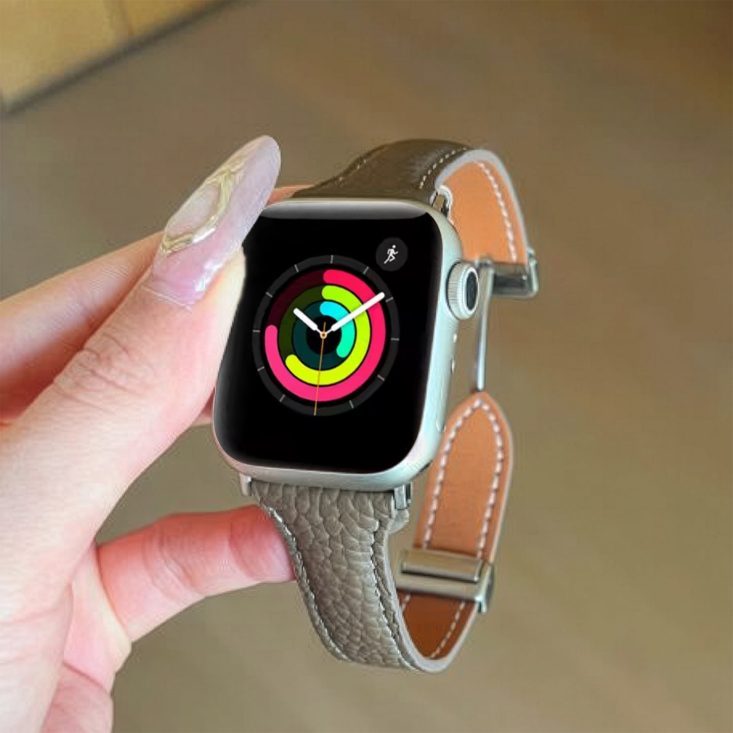 Apple Watch Women’s Leather Strap – Autumn & Winter Style with Magnetic Closure SW-32 party X party