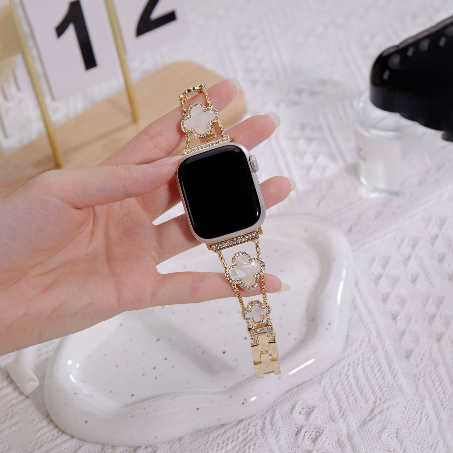 Apple Watch Strap – Full Diamond Luxury Metal Band SW-19 party X party