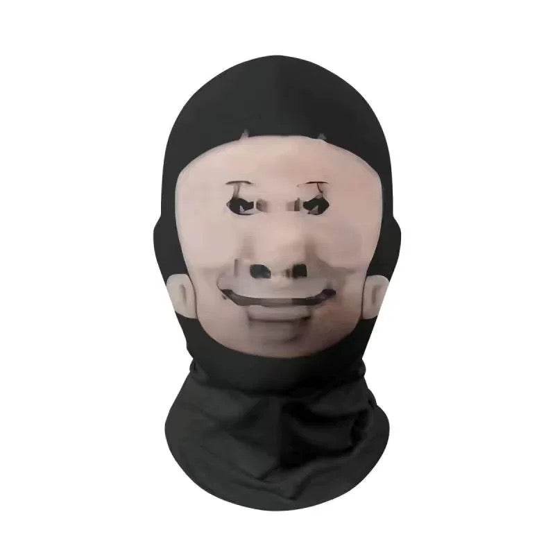Funny & Creepy Full-Head Character Hoods – Balaclava Style Face Covers for Pranks, Cosplay & Halloween - party X party