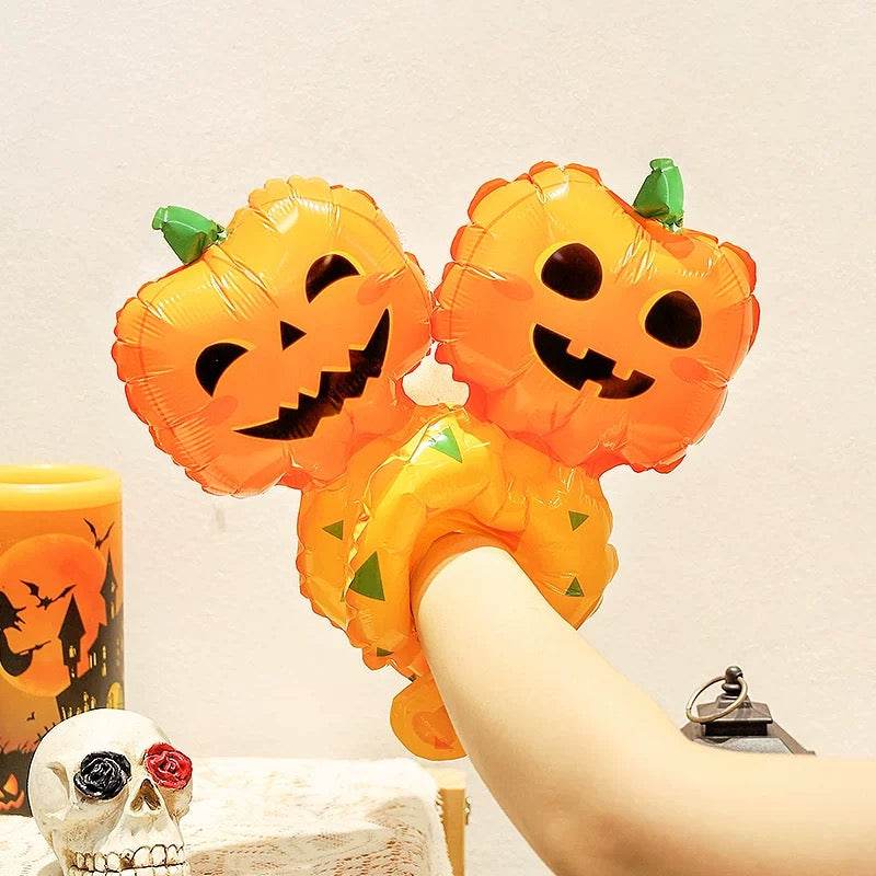 Pumpkin Handheld Lantern – Halloween Decoration (With Light & Without Light Options) - party X party