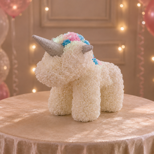 Rose Unicorn Gift - Enchanting Keepsake for Unicorn Lovers | UN02 party X party
