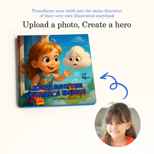 Katy and the Cloud's Sound - A Personalized Storybook party X party