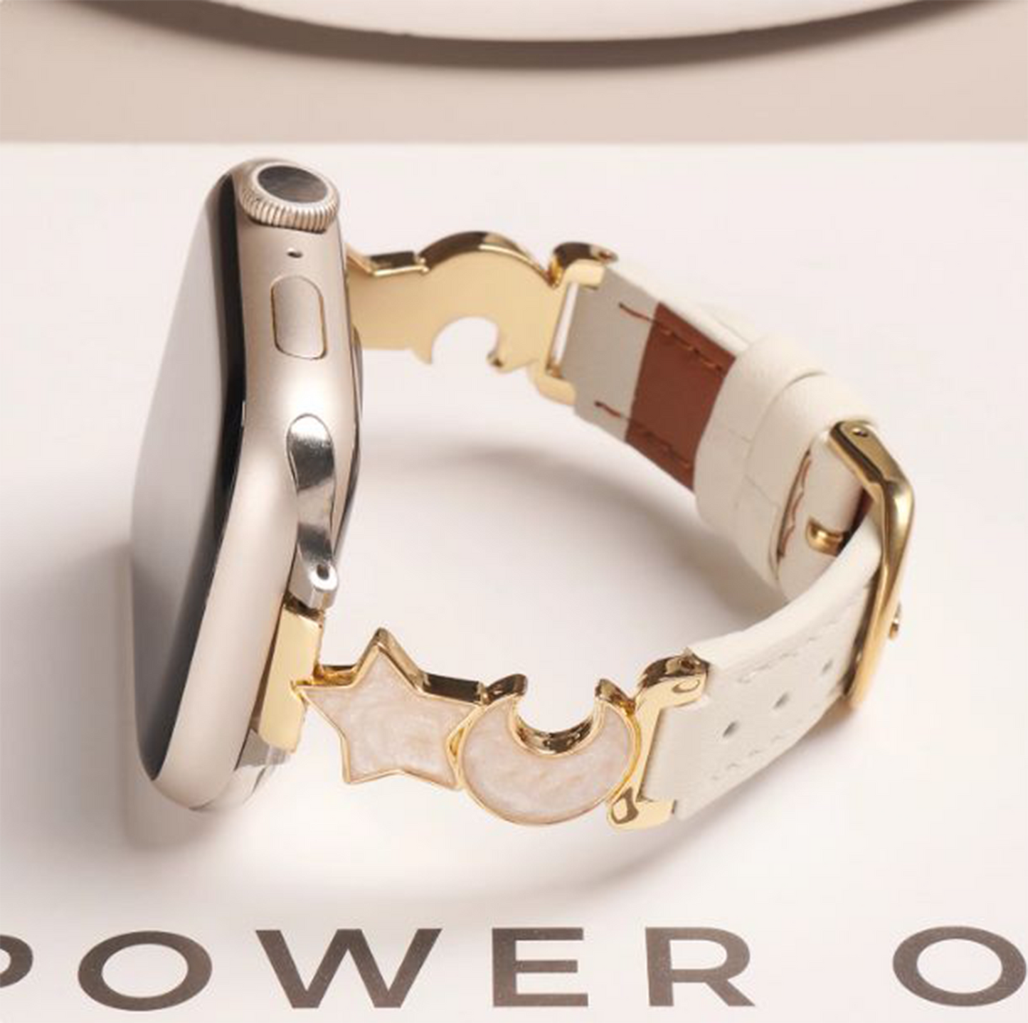 Apple Watch Women’s Summer Band – Leather & Metal Sports Strap SW-23 party X party