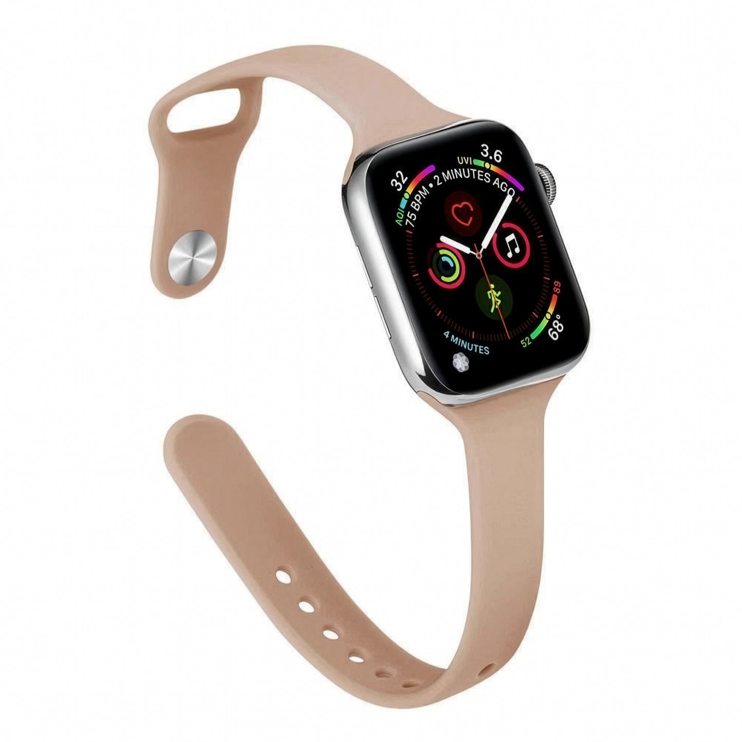Apple Watch Slim Waist Silicone Strap – Stylish Sports Band SW-33 party X party