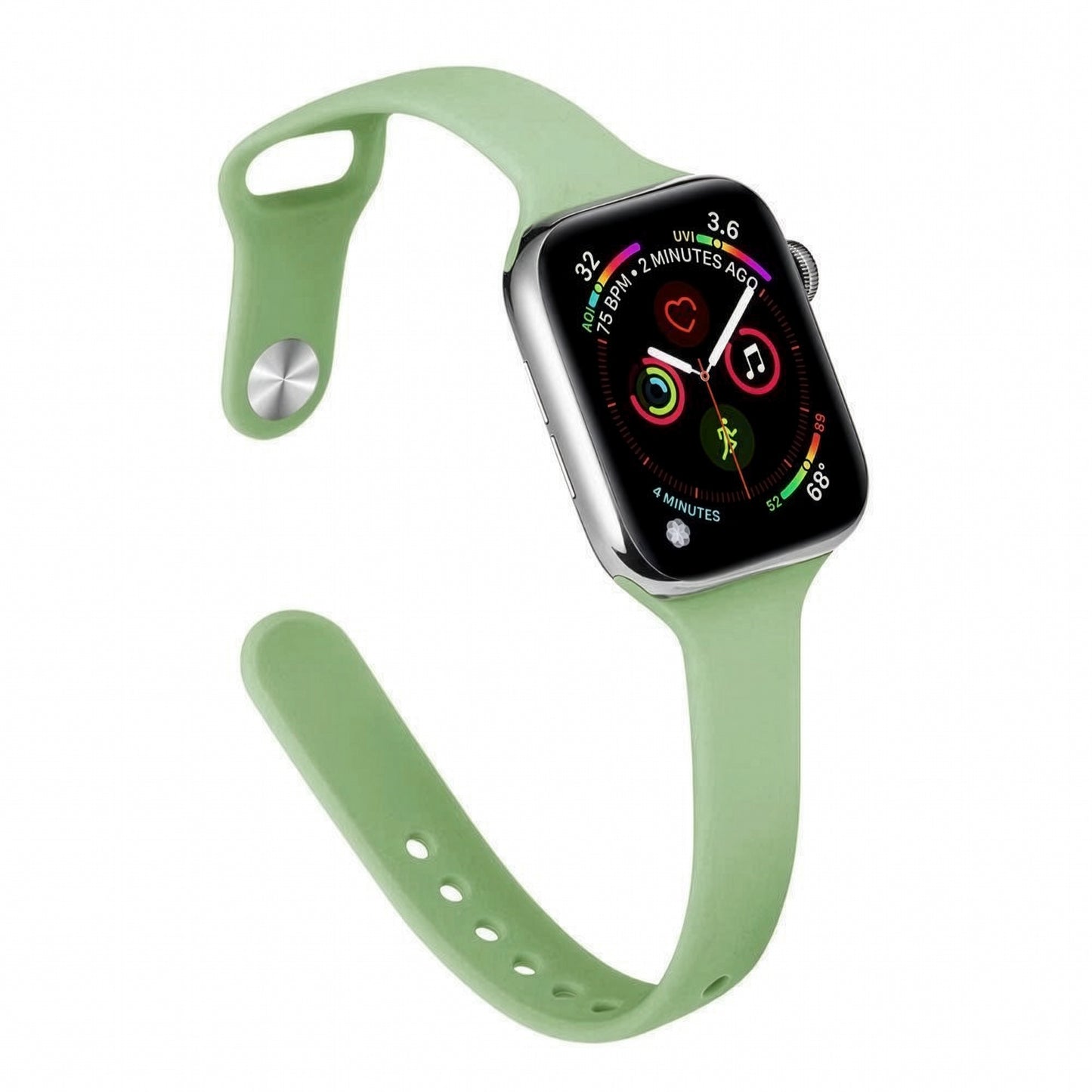Apple Watch Slim Waist Silicone Strap – Stylish Sports Band SW-33 party X party