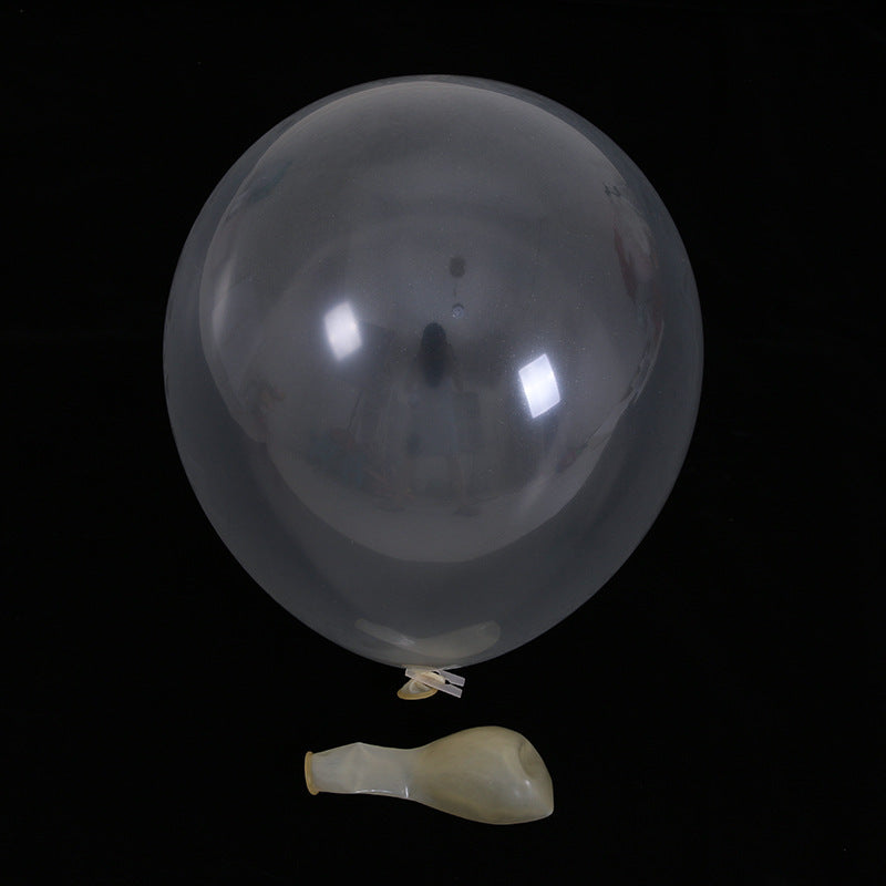 Retro color balloon set Birthday balloon decoration