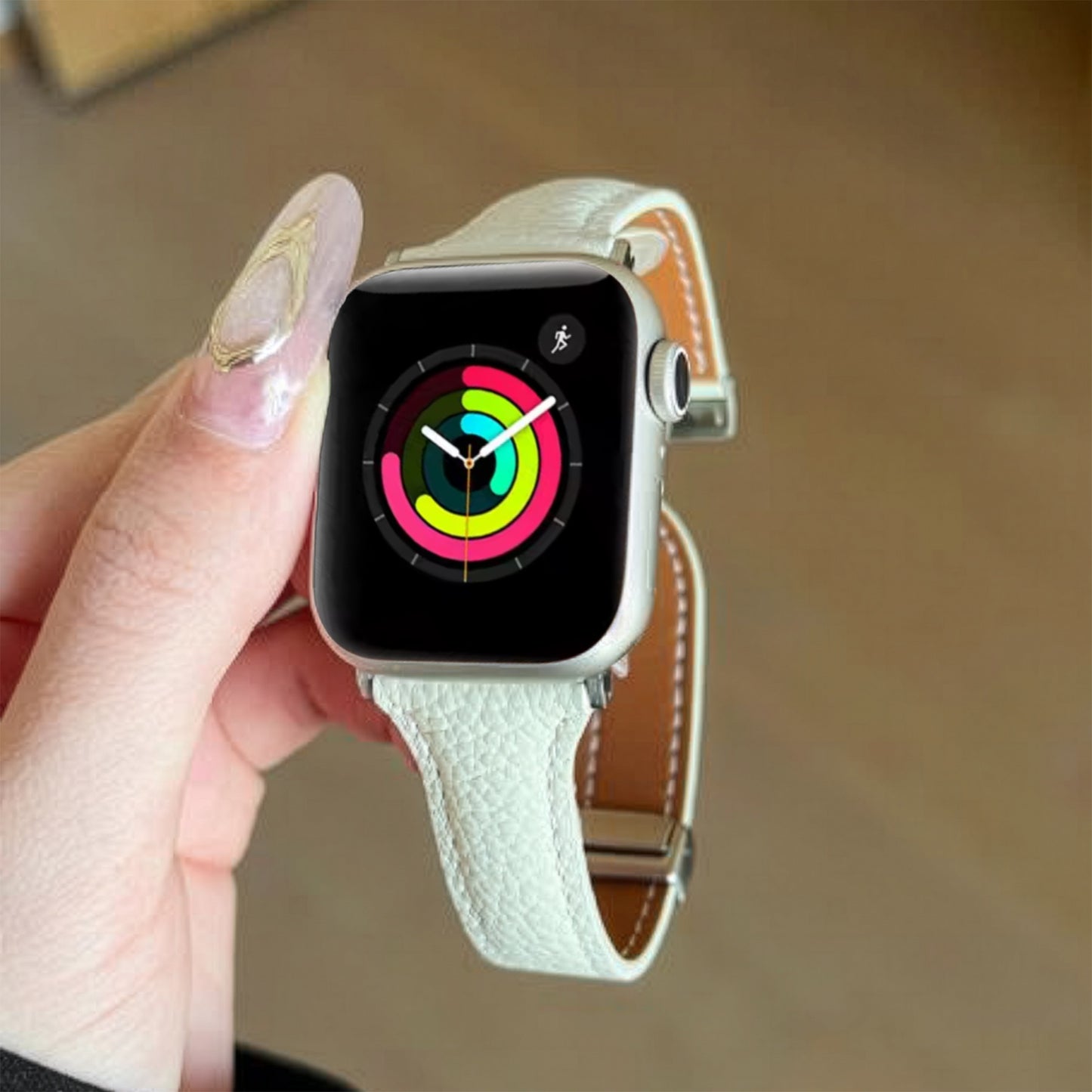 Apple Watch Women’s Leather Strap – Autumn & Winter Style with Magnetic Closure SW-32 party X party