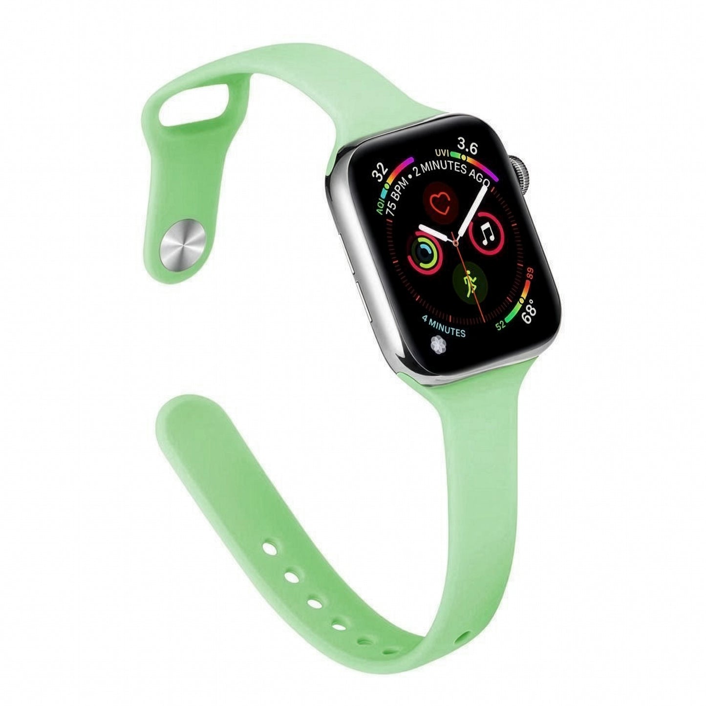 Apple Watch Slim Waist Silicone Strap – Stylish Sports Band SW-33 party X party