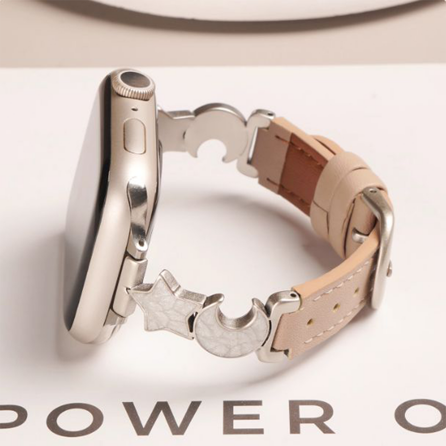 Apple Watch Women’s Summer Band – Leather & Metal Sports Strap SW-23 party X party
