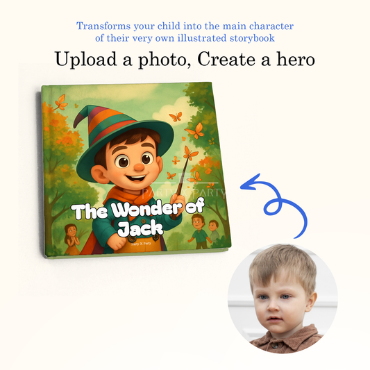 The Wonder of (Your Child's Name) - A Personalized Storybook party X party