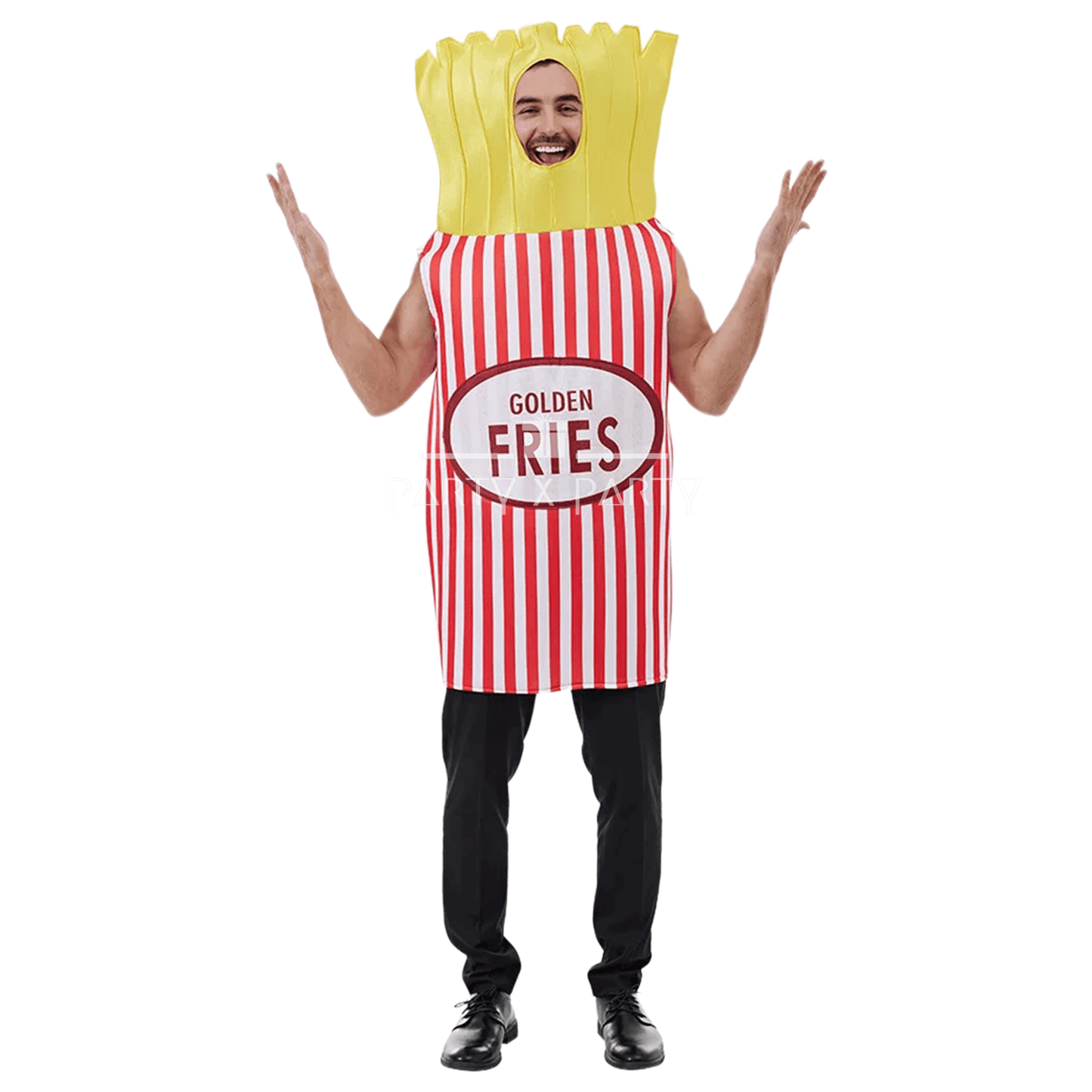 French Fries 2 Funny Food-Themed Halloween Costumes for Adults & Teens – Perfect for Parties, Events, and More! - party X party