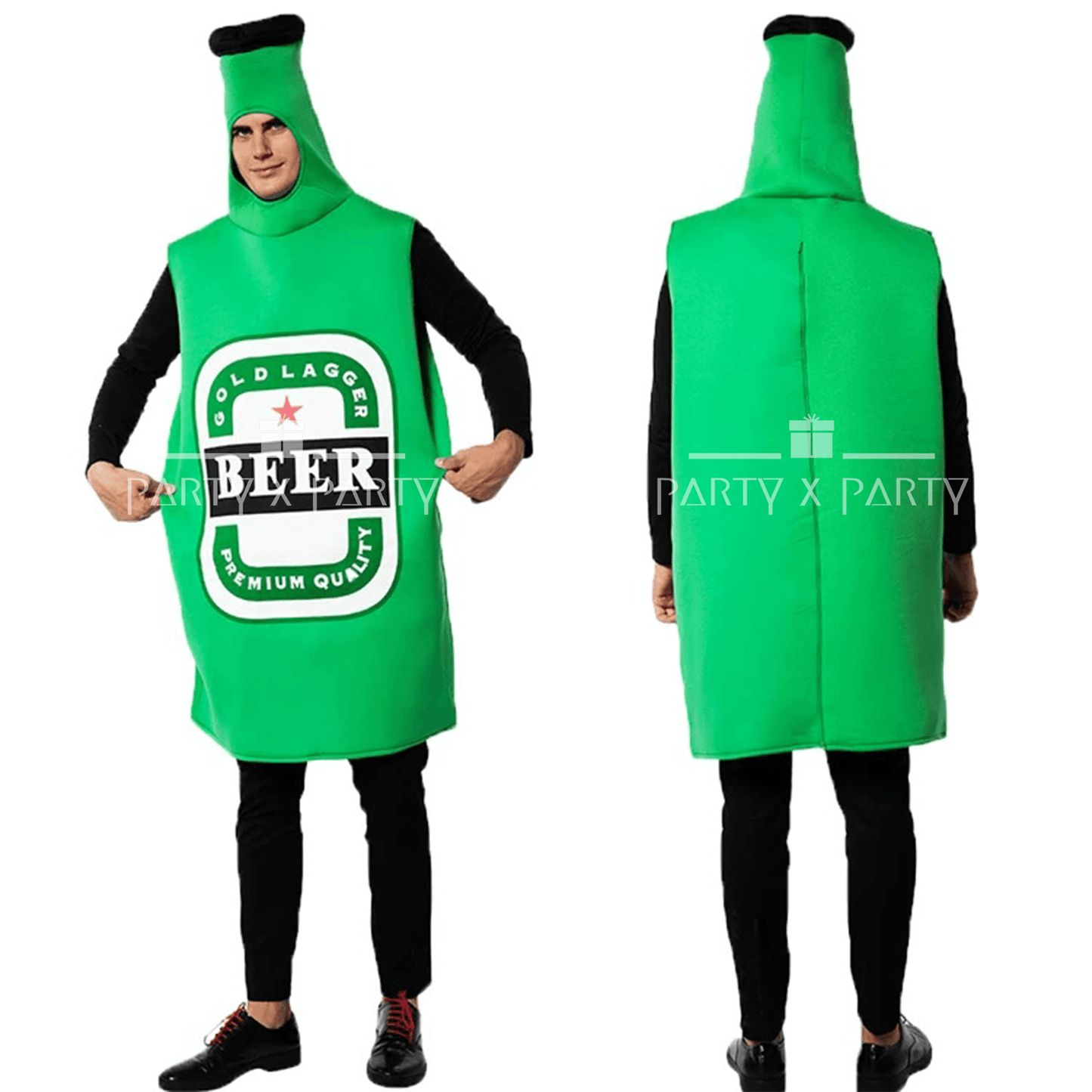 Beer 2 Funny Food-Themed Halloween Costumes for Adults & Teens – Perfect for Parties, Events, and More! - party X party