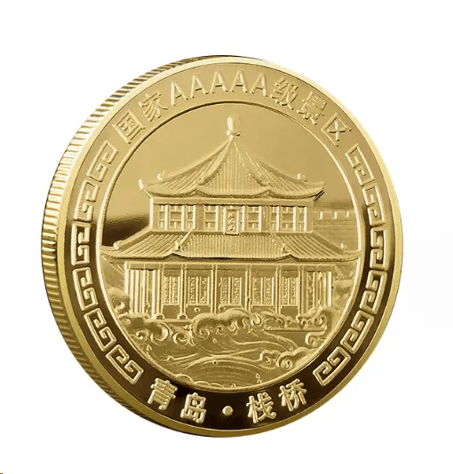 Dual-Color Metal Commemorative Coins | Creative Souvenir & Collector’s Coins – TR-1670 - party X party