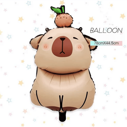 Matt leather cabara aluminum film balloon decoration--B172 - party X party