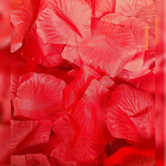 Imitation flower petals couple anniversary birthday heart romantic decoration gift decoration red - party X party