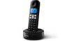 Philips D1611B/90 Corded‑Cordless Phone System – Black LP‑125 | DECT 6.0, SOS Button & Rechargeable Handset