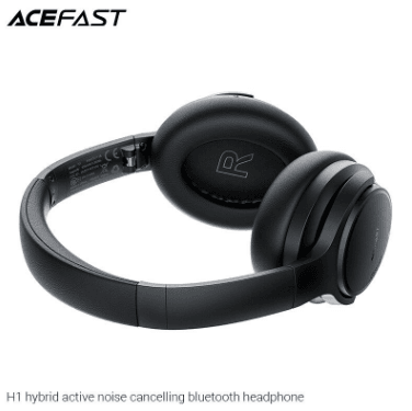ACEFAST H1 Hybrid Active Noise Cancelling Bluetooth Headset – Black – LP-234 - party X party