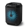 Philips TAX2208 30 W Bluetooth Party Speaker | RGB Lights, Karaoke Mic, TWS – Black LP‑133 - party X party