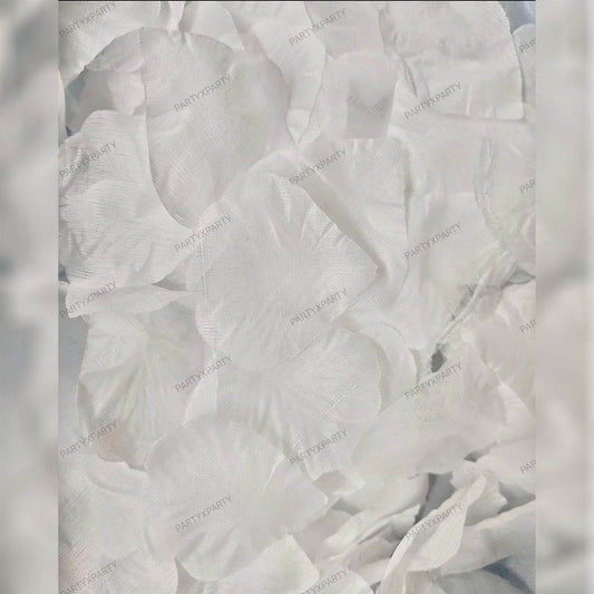 Imitation Petals Couple Anniversary Birthday Heart Romantic Decoration Gift Decoration White - party X party