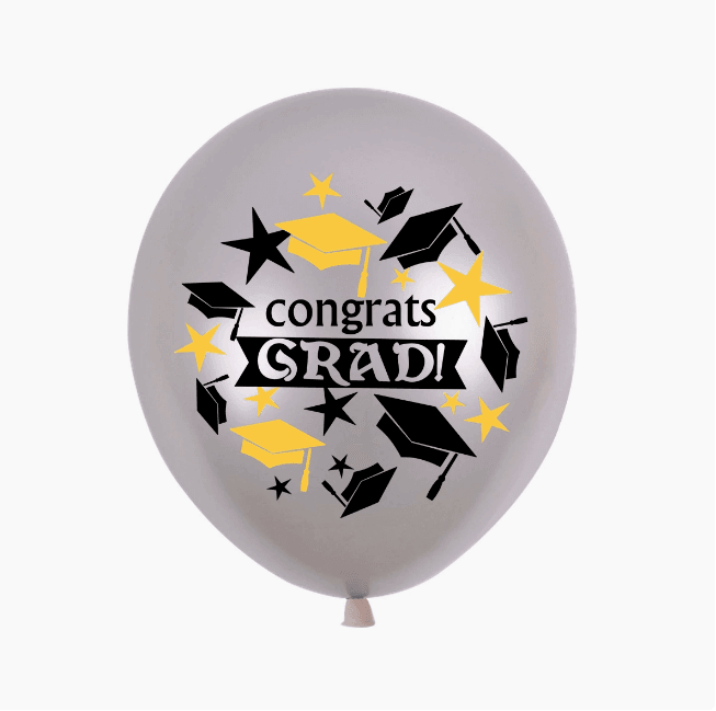 Graduation Season Theme 12-inch Printed Rubber Balloon Graduation Party Ceremony--B179 - party X party