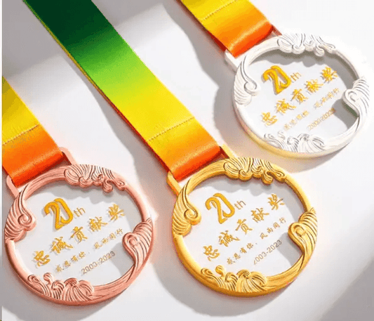 Medals Crystal Medals Creative Medals Commemorative Medals Engravable Fixed Size Three Colors Available Optional Styles – TR-1220 - party X party