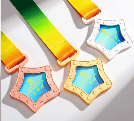 Medals Crystal Medals Creative Medals Commemorative Medals Engravable Fixed Size Three Colors Available Optional Styles – TR-1225 - party X party