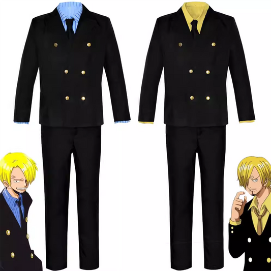 One Piece – Sanji Cosplay Anime Suit Men’s Costume 0023
