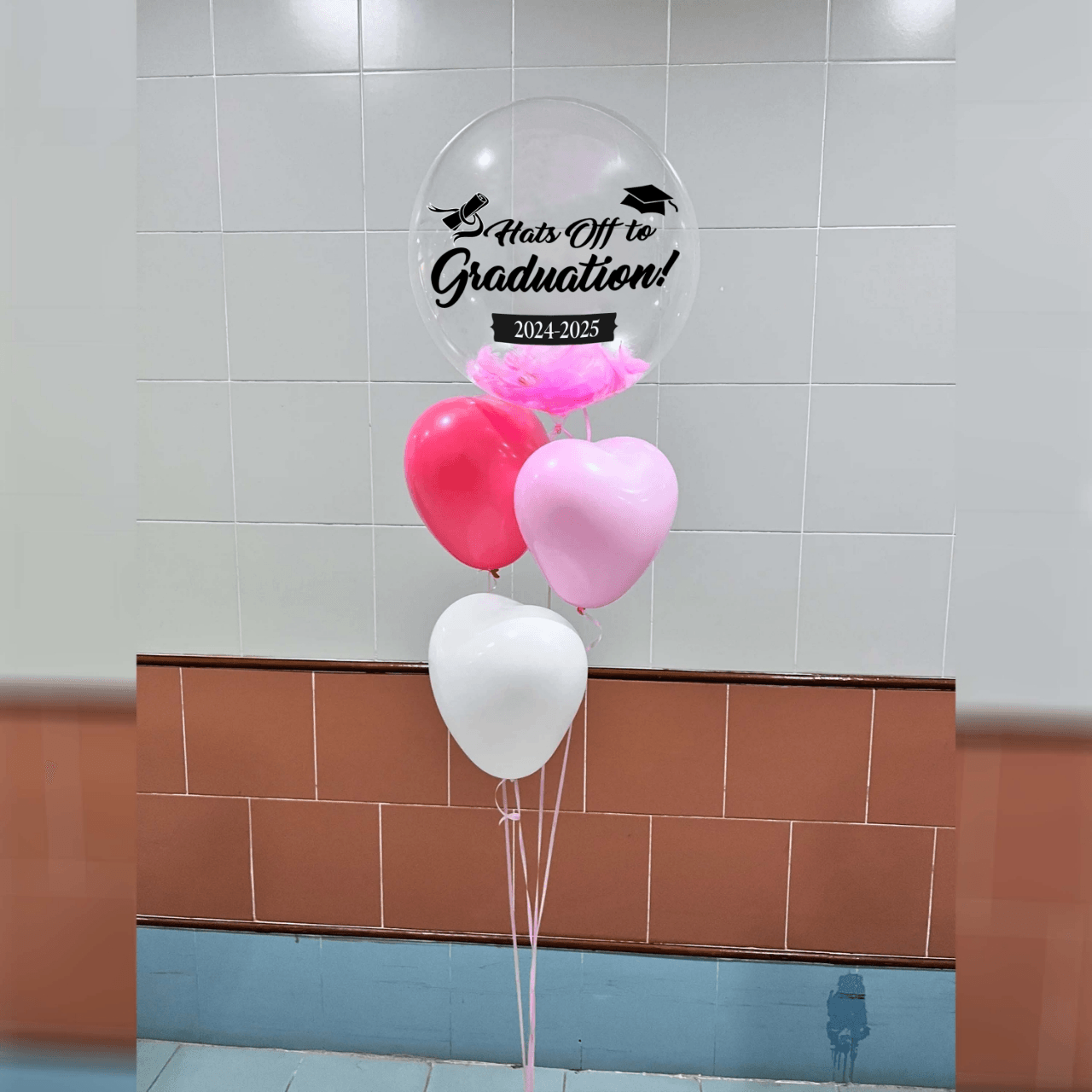 Japanese Crystal Balloon Set with Custom Printing – Valentine’s Day Edition--B160-8 - party X party