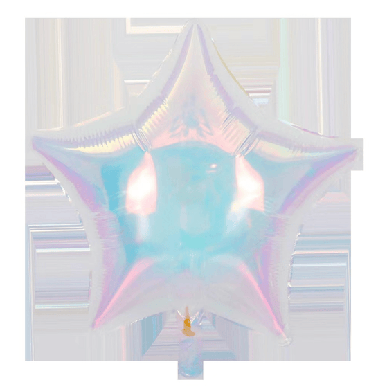 Colorful aluminum film five-pointed star balloon (32 inches)--B149 - party X party