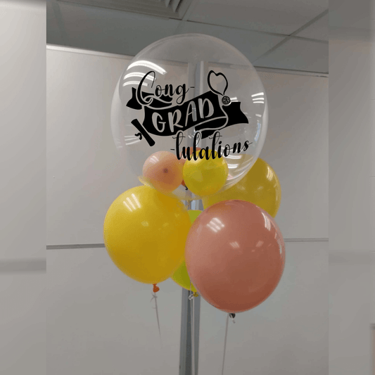 Japanese Crystal & Rubber Balloon Bundle Set – Custom-Printed, Three Sizes – B160-5 - party X party