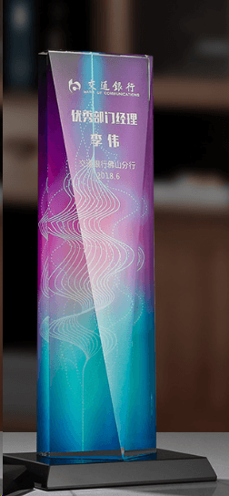 Crystal Trophy Creative Pattern Crystal Trophy – TR-290 - party X party