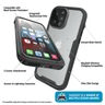 catalyst - Total Protection Case for iPhone 13 Pro Max - Stealth Black – LP-067 - party X party