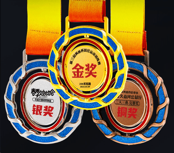 Medal Creative Medal Metal Medal Commemorative Medal Can be engraved on both sides – TR-1075