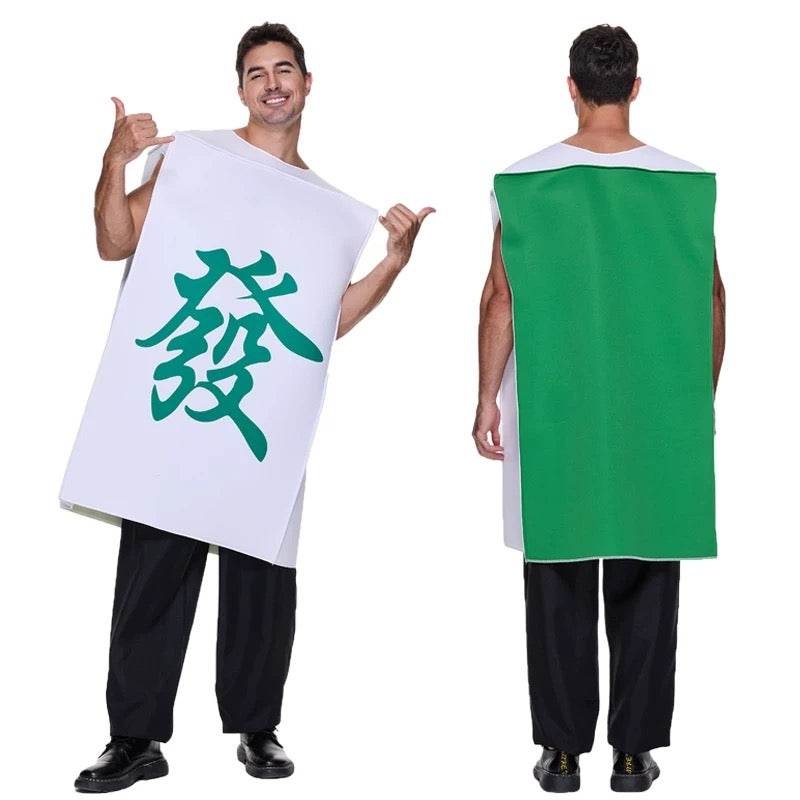 Fortune Mahjong Costume Funny & Creative Halloween Costume Collection – Perfect for Parties, Events, and Cosplay - party X party