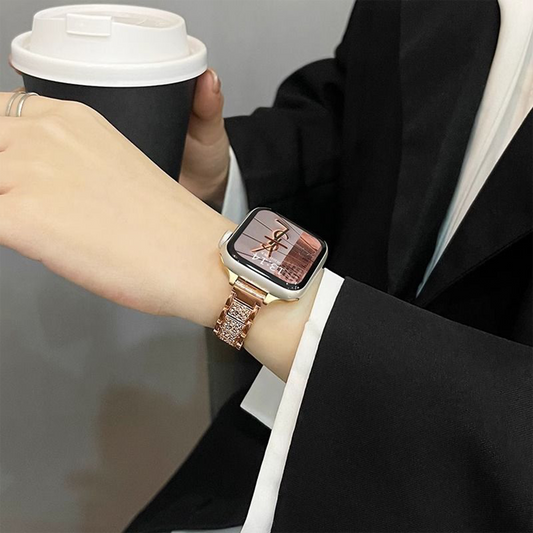 Apple Watch Strap – Full Diamond Luxury Metal Band SW-18 party X party