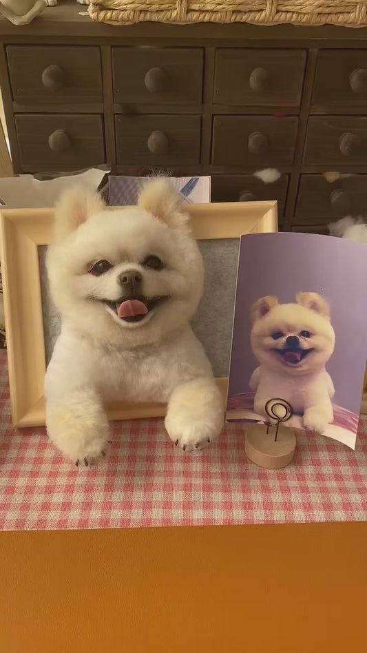Pet Photo Frame Customized by Picture - Custom Pet Photo Frame CW01