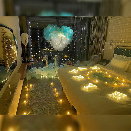 3D Large Heart Decorating Set On-site Decoration Service--H003 - party X party