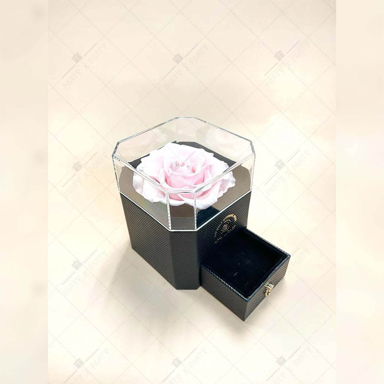 Eternal Pink Flower Box Display – F04-PK - party X party