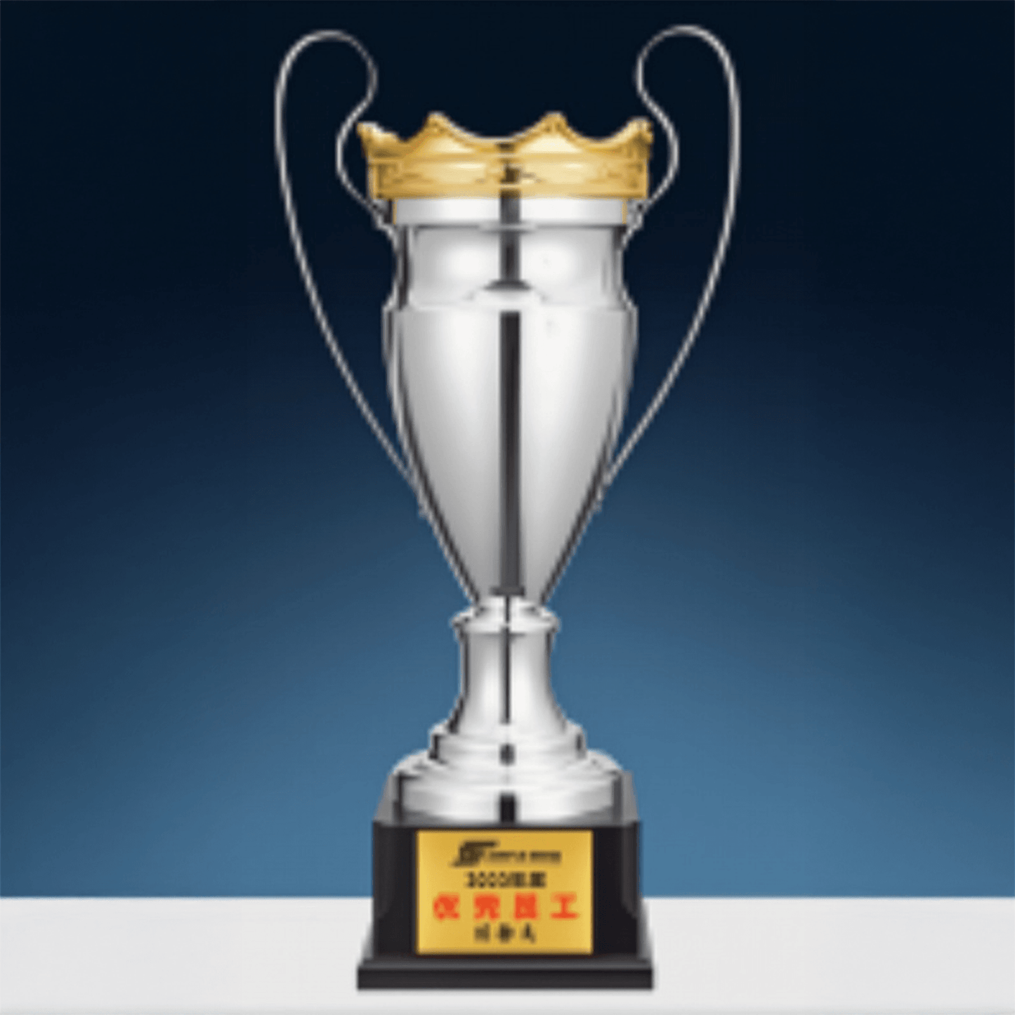 Engravable Metal Trophy | Creative Commemorative Award – TR-1485 - party X party