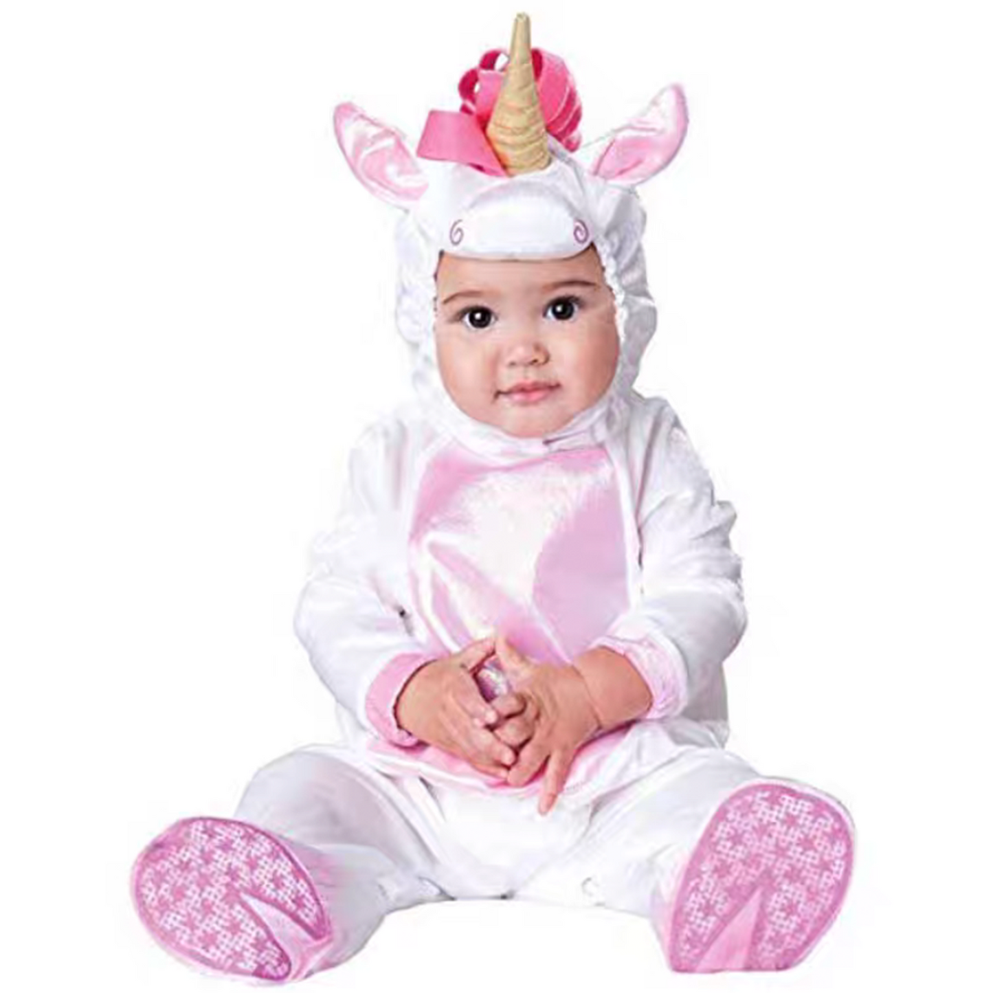 Adorable Cosplay Baby Dinosaur-Shaped/Themed Infant Animal Jumpsuit/Onesie Costume. party X party