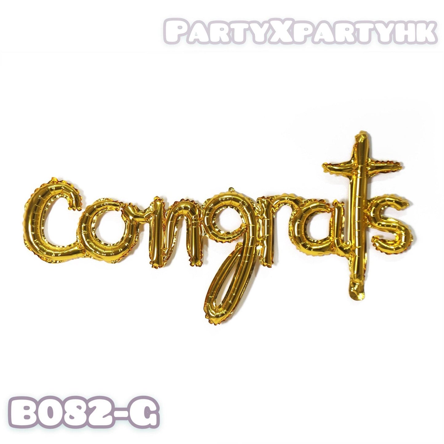One-piece 45-inch fine-character congrats letter SET for graduation partyFarewell Party decoration -- – B082 - party X party