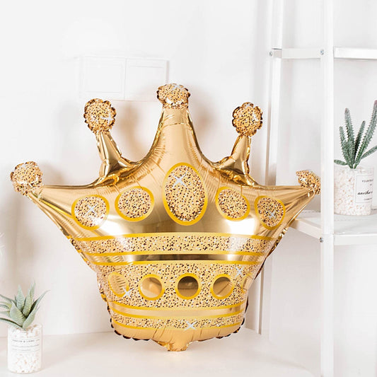 Golden Crown Aluminum Balloon | Party Decoration – B083 - party X party