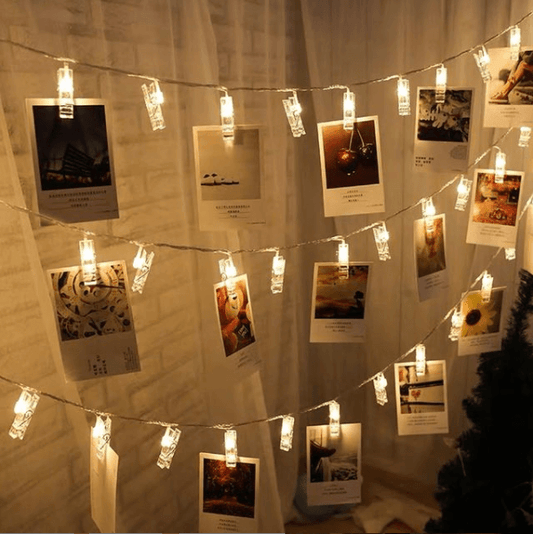 Warm white clip light strip, couple proposal, anniversary decoration – B019 - party X party