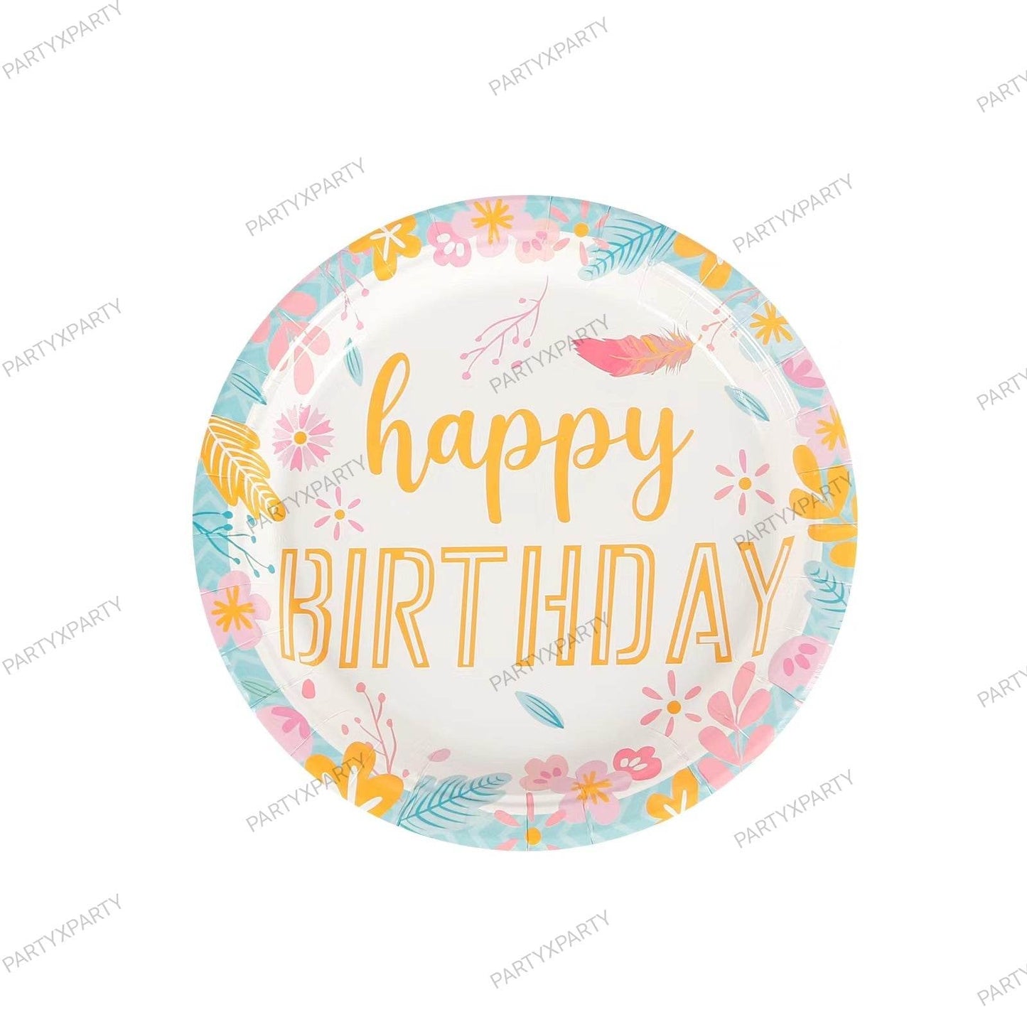 HAPPY BIRTHDAY Disposable Party Tableware Set--A026/A027 - party X party