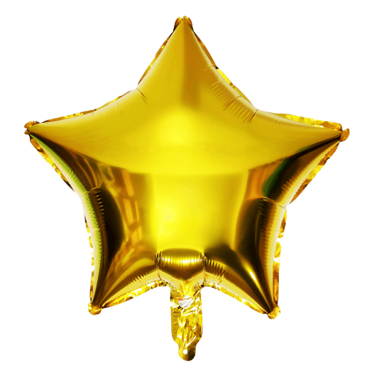 18″ Multicolor Star Balloons– B007 - party X party
