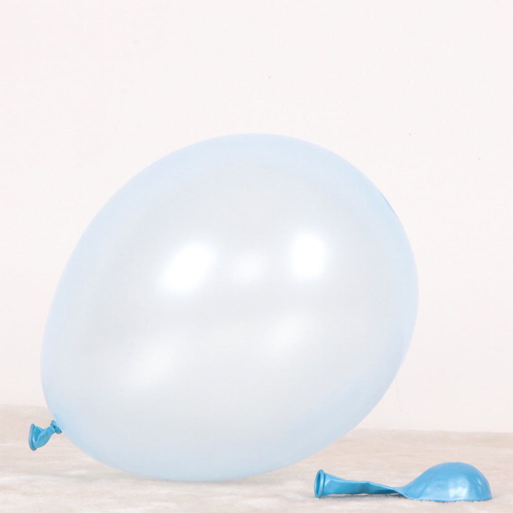 Pearl color balloon Birthday balloon decoration Light blue balloon set – B001